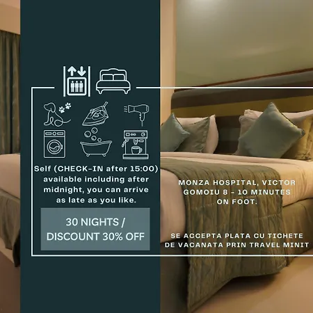 Appartamento Spacious Zen, Smart Tv, Fully Equipped Kitchen, 70 Mp, Tichete De Vacanta, Late Check-out Available